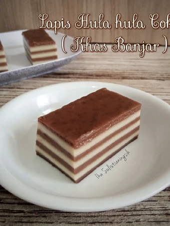 Cara Gampang Menyiapkan Resep Lapis Hula hula Coklat (Khas Banjar) yang Lezat Anti Ribet, Lezat Sekali