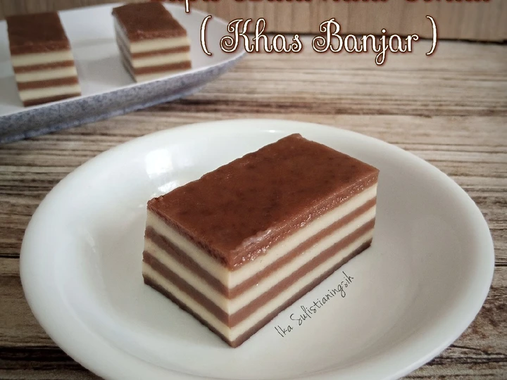 Cara Gampang Menyiapkan Resep Lapis Hula hula Coklat (Khas Banjar) yang Lezat Anti Ribet, Lezat Sekali