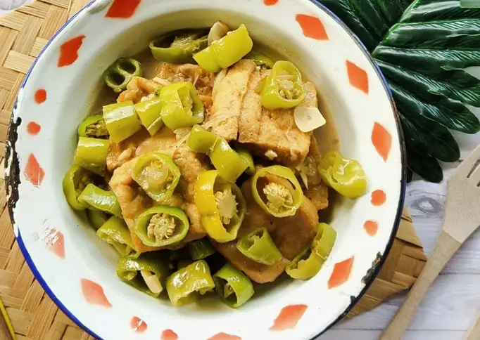 Sayur Tahu Cabai Hijau Khas Cirebon