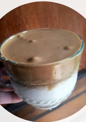 Foto resep Dalgona coffe tanpa whisk dan mixer
