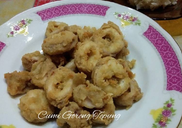 Cumi Goreng Tepung