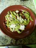 Nopalitos con tocino