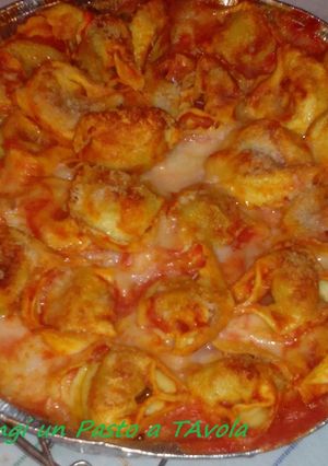 Foto di Timballo di tortellini ricotta e spinaci