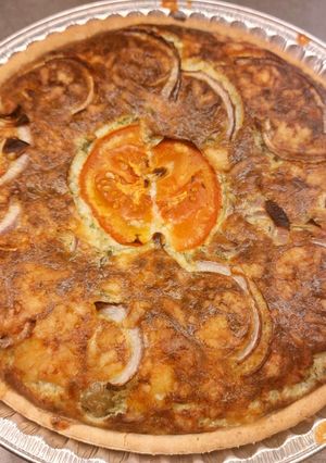 A picture of Annika's Spinach & Feta Pie.