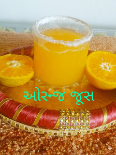ઓરેન્જ જ્યુસ (Orange Juice Recipe In Gujarati) રેસીપી મુખ્ય ફોટો