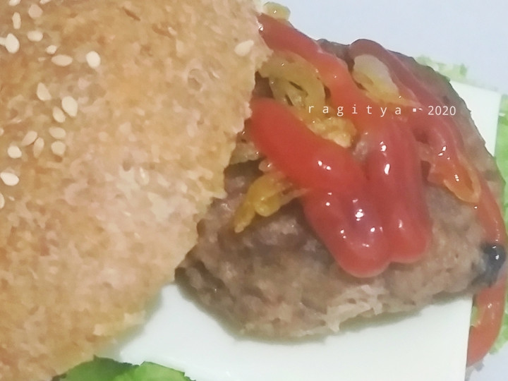 Yuk intip, Cara  memasak Patty Burger (Daging Burger)  nikmat