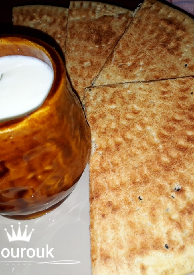صورة لوصفة كسرة رخساس أو فطير