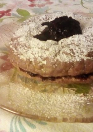 Una foto de Budín con All Bran y dulce de moras (individual)🫐ヾ⁠(⁠*⁠’⁠Ｏ⁠’⁠*⁠)⁠/