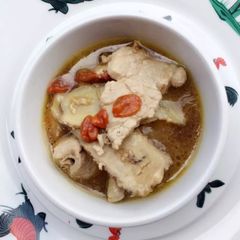 A picture of Pork Fillet Slice In Dang Gui Sauce.