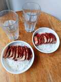หมูแดงอบน้ำผึ้ง (สูตรไม่ใช้ผงสำเร็จ)