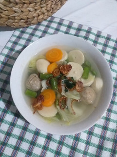 Foto resep Sayur Sop Baso Ikan