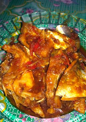 Foto resep Balado Ikan Asin Jambal Roti