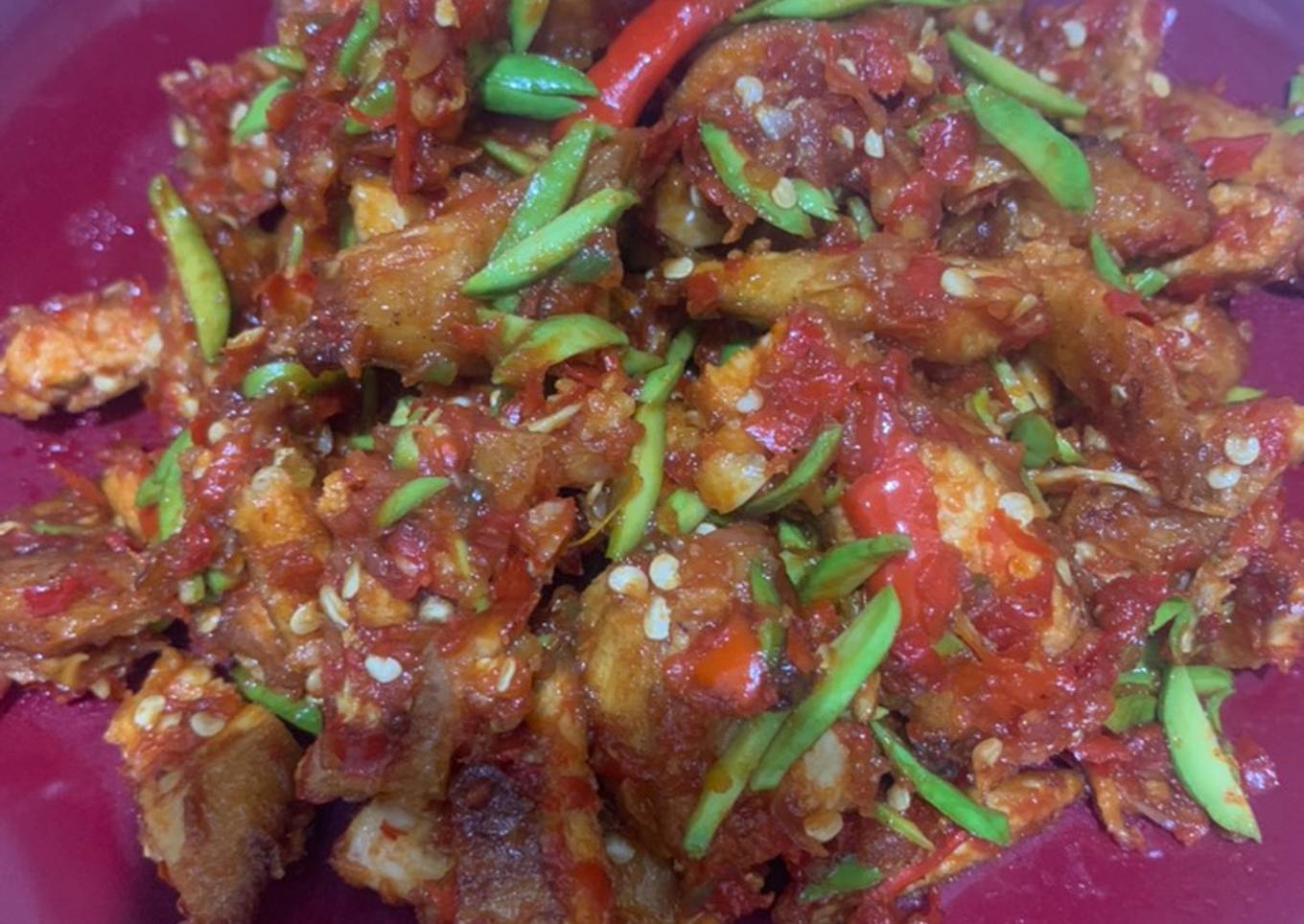 Ayam Pete balado