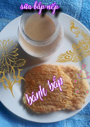 Hình của món Sữa bắp nếp, bánh bắp.