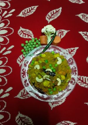দলিয়ার পোলাও (dalia r pulao recipe i Bengali) রেসিপির প্রধান ছবি
