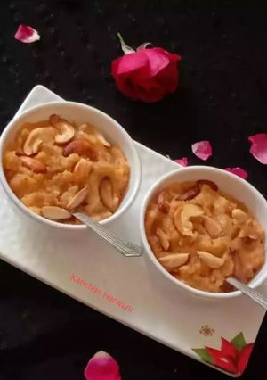 मूंग दाल का हलवा(Moong dal halwa recipe in hindi) रेसिपी मुख्य फोटो