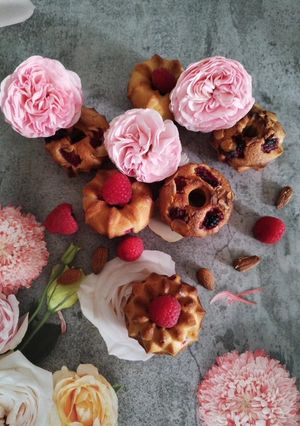 A picture of Raspberry Almond Muffins (Egg Whites).