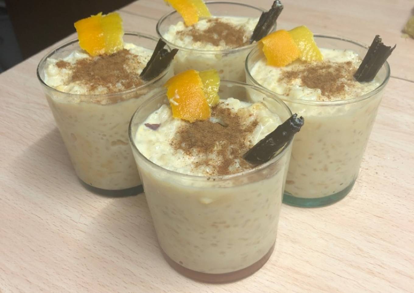 192. Arroz con leche al estilo portugués (postre)