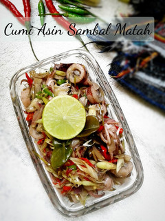 Foto resep Cumi Asin Sambal Matah