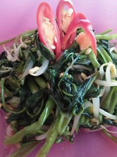 Foto resep Tumis kangkung pedas