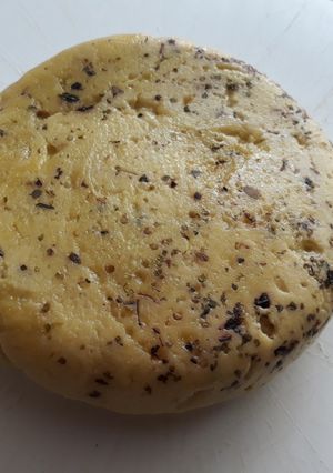Una foto de Queso vegano súper fácil
