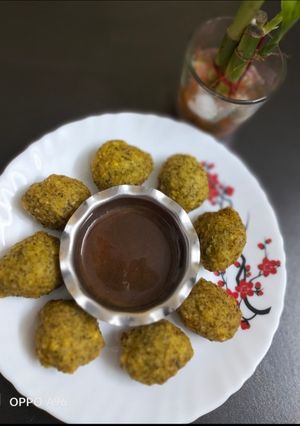 हरी मूंग दाल पकोड़ा रेसिपी मुख्य फोटो