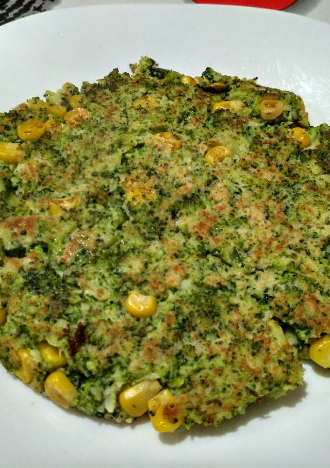 Una foto de Hamburguesa de brócoli