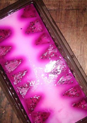 Foto resep Puding Buah Naga