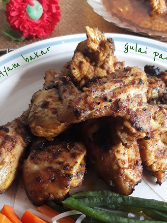 Resep Ayam bakar gulai padang Enak
