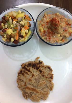 A picture of Vegan Platter.