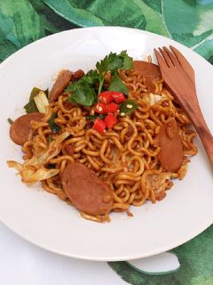 Foto resep Mie goreng kari