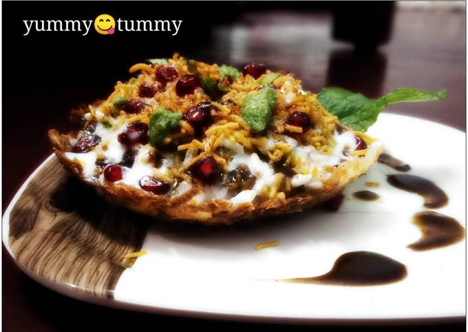 Potato Basket Chaat