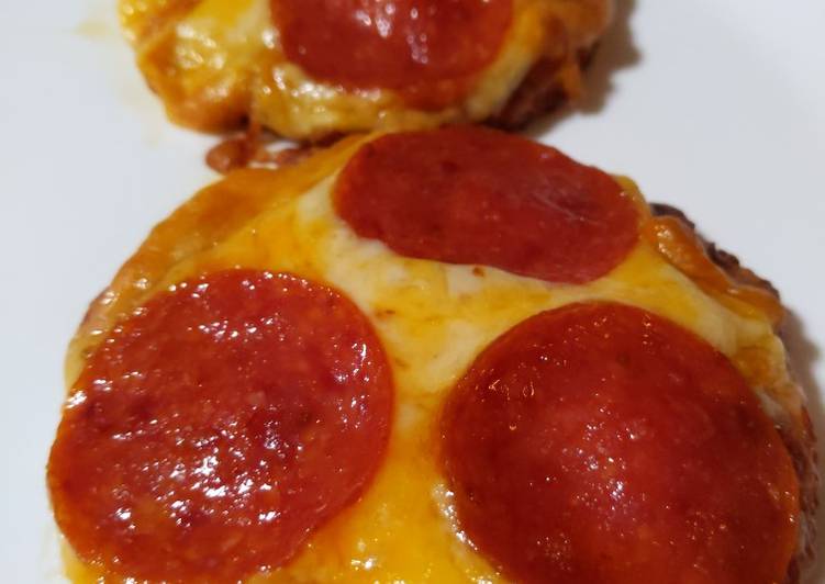 Tasy Cauliflower Crusted Pizza Bites- Keto