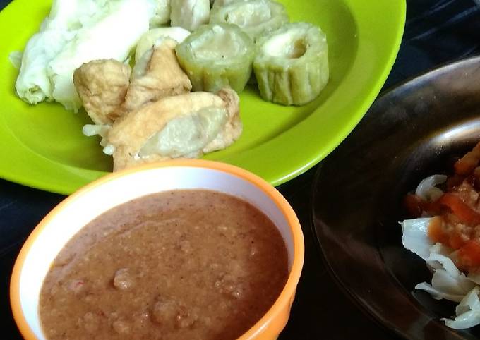 Cara Gampang Menyiapkan Sambal Kacang untuk Siomay/Cilok/Batagor Low Budget buat Jualan, Menggugah Selera