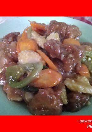 Foto resep Tumis sayur ayam Krenyes