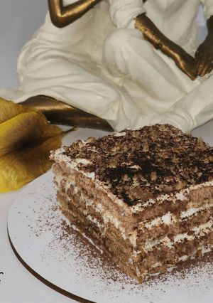 عکسی از دستور کیک یخچالی 🥮