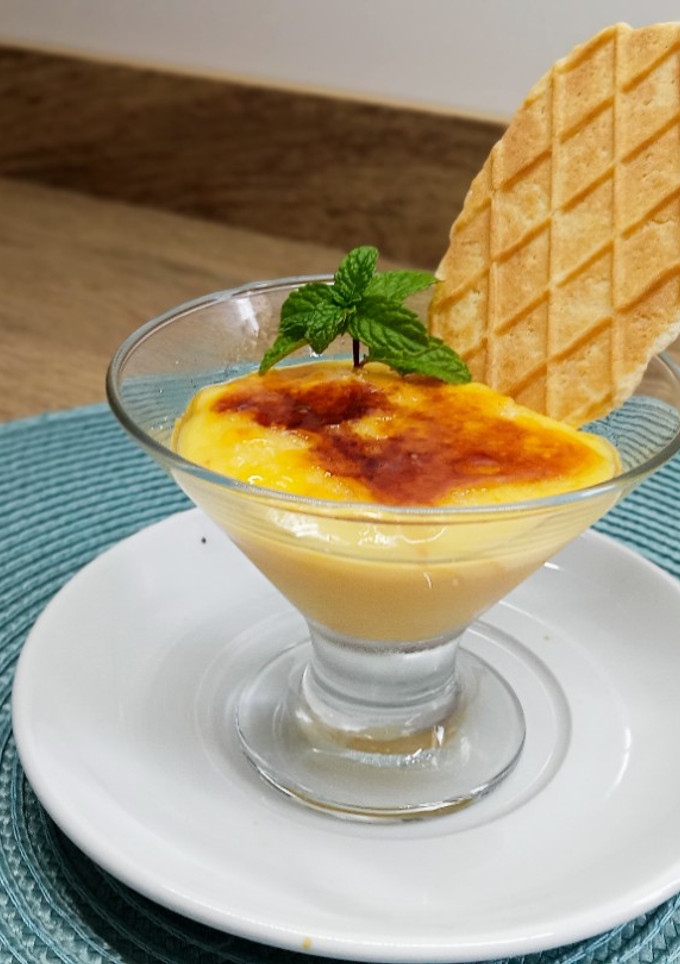 Una foto de Crema de mandarina