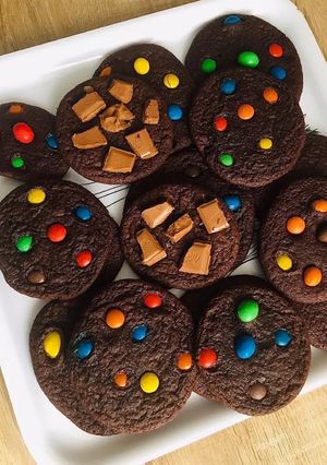 M&m’s csokis brownie keksz recept fotója