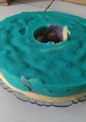 Foto resep Bolu kukus pelangi