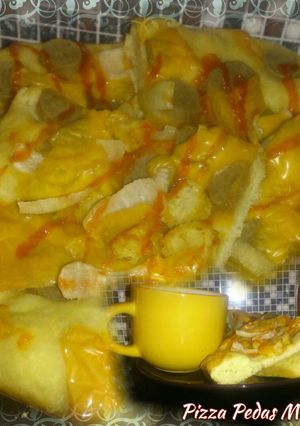 Foto resep Pizza Manis Pedas