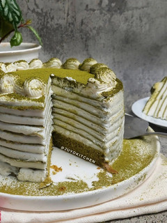 Foto resep 🍵 MATCHA CREPES CAKE 🍵