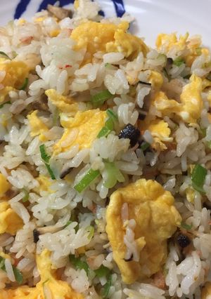 A picture of Japanese Fried Rice.