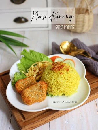 Cara Sederhana Membuat Resep  Nasi Kuning Super Praktis yang Sempurna, Menggugah Selera
