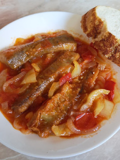Lecsós ponty recept fotója