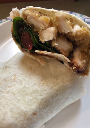 A picture of Bbq Chicken Rollups.