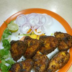 A picture of Fish Fry in Bihaari style.