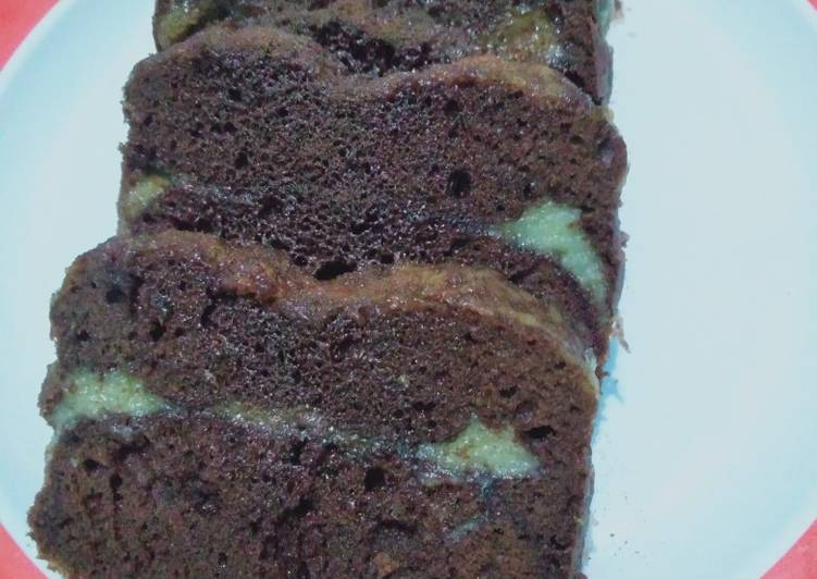 Browncakcokdur (brownies cake coklat isi durian)