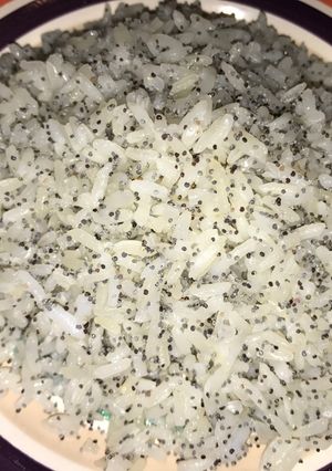 Una foto de Arroz con semilla de amapola