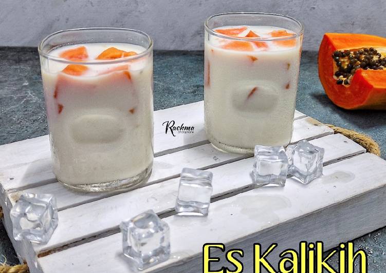 Siap Saji Es Kalikih ~ Krim Kafe Paling Enak