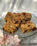 🍒🤍 Brownies de chocolate blanco, cerezas y almendras 🤍🍒 Blondies, el brownie rubio 😅
